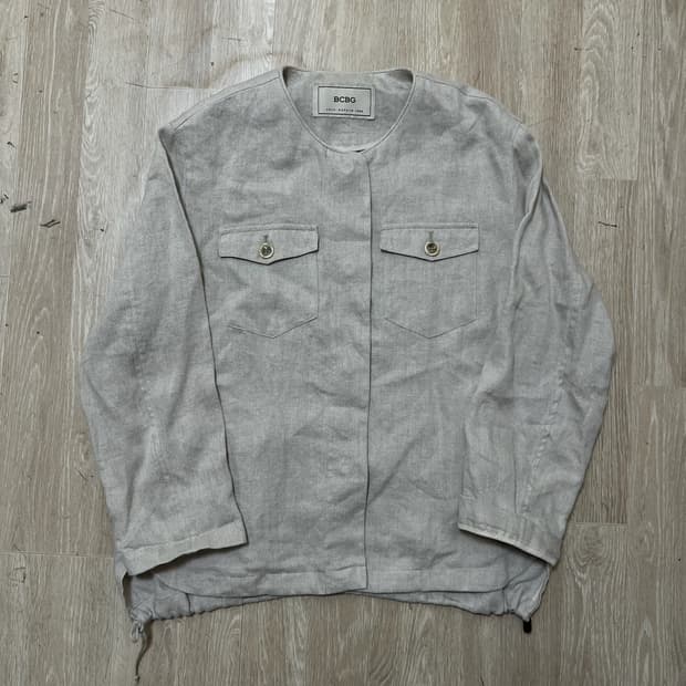 BCBG 비씨비지 여성 린넨자켓 88-96-160