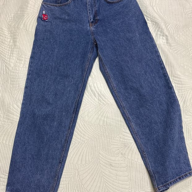 위캔더스 데님팬츠 새상품급