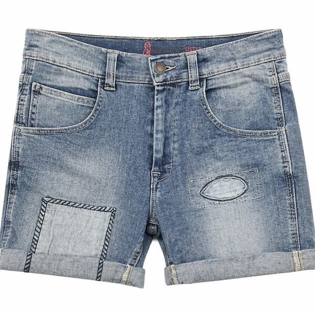 폴앤조 시스터 데님 숏팬츠 25