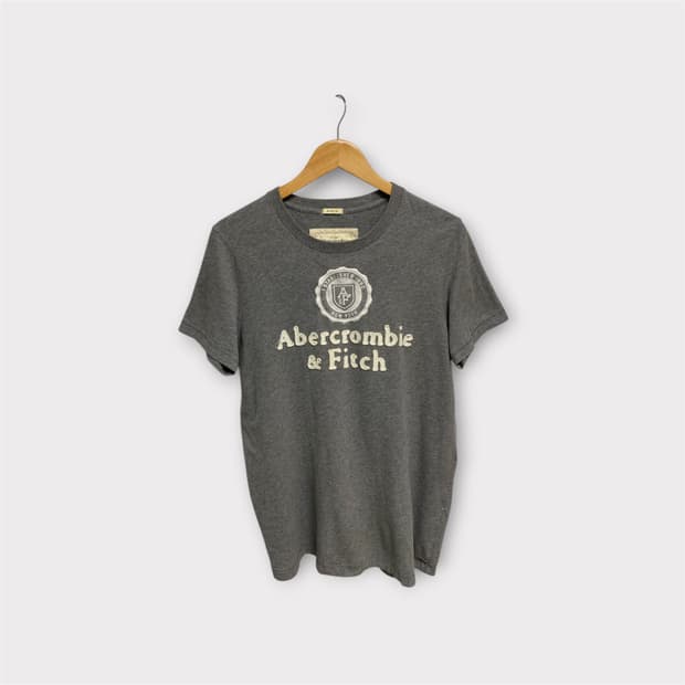 아베크롬비 빅로고 라운드 티셔츠 M   