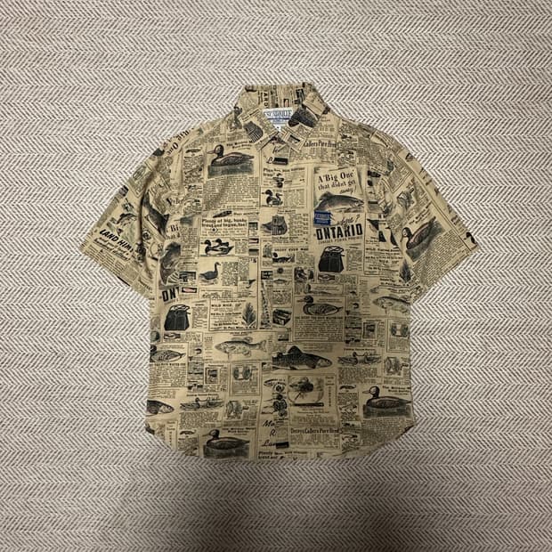 VINTAGE usa made graphic shirt