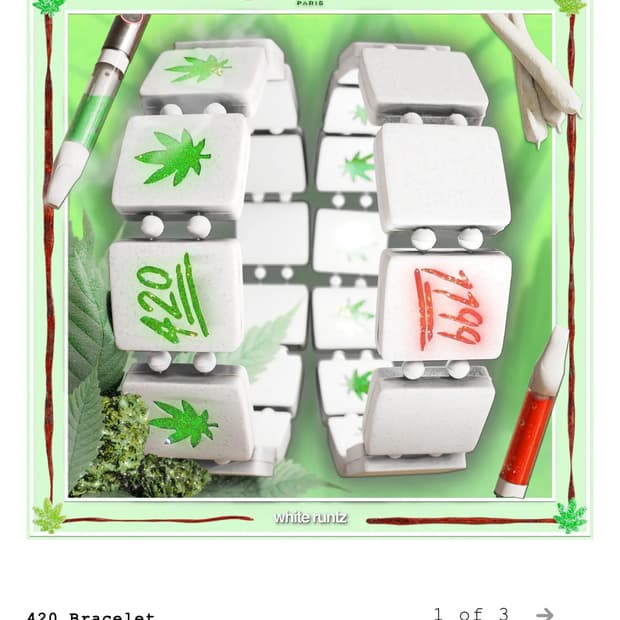 1199bazo 420 bracelet