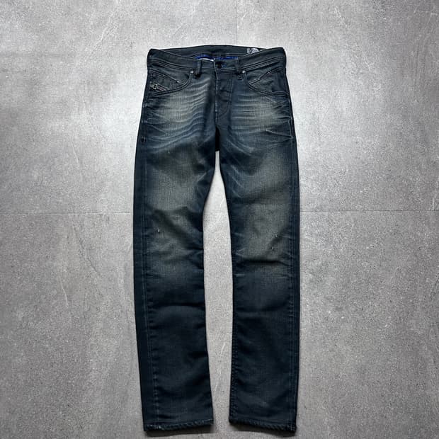 디젤 오일 워싱 데님 팬츠