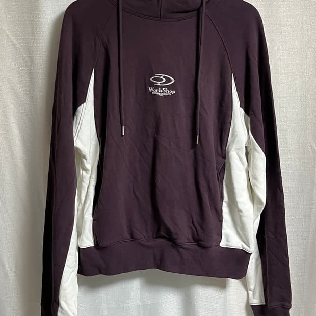 새상품 공용 트레블 오버핏 후드티셔츠 S