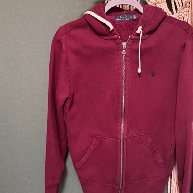 Polo 와플 후드집업 (M)