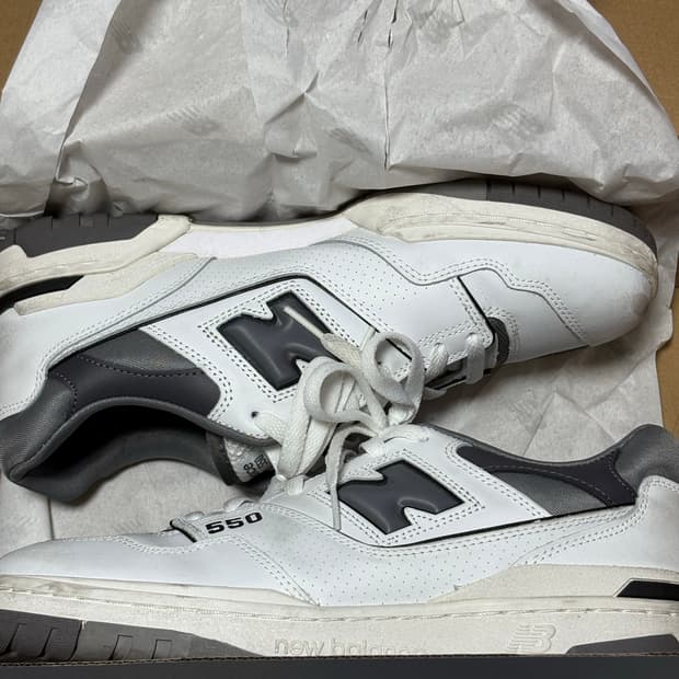 뉴발란스 550 화이트 그레이 (290)