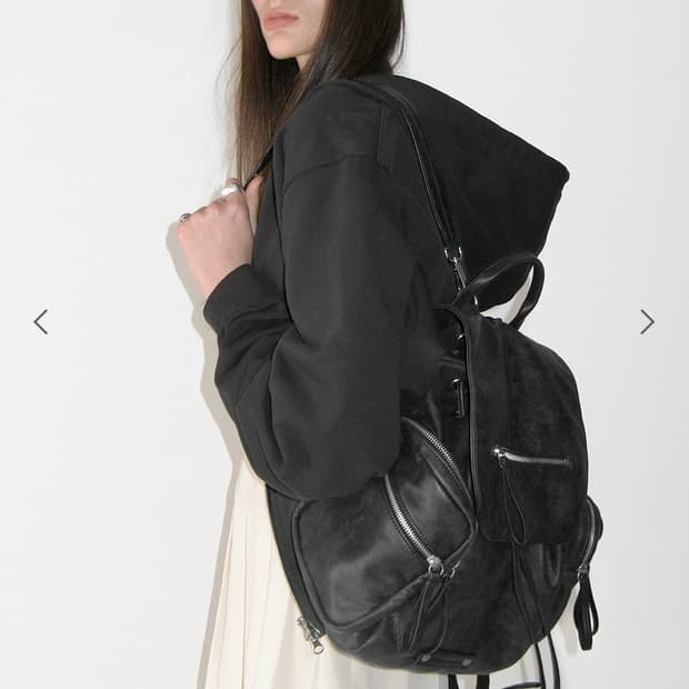 썬번프로젝트 투웨이오프백 블랙 