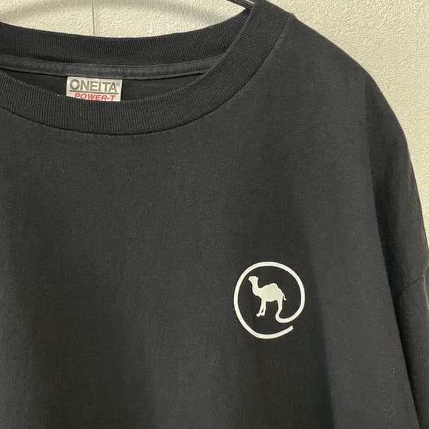 90s 빈티지 카멜 프로모 티셔츠 싱글 스티치 camel