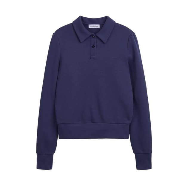 Cosmoss pk puff top (indigo blue) M