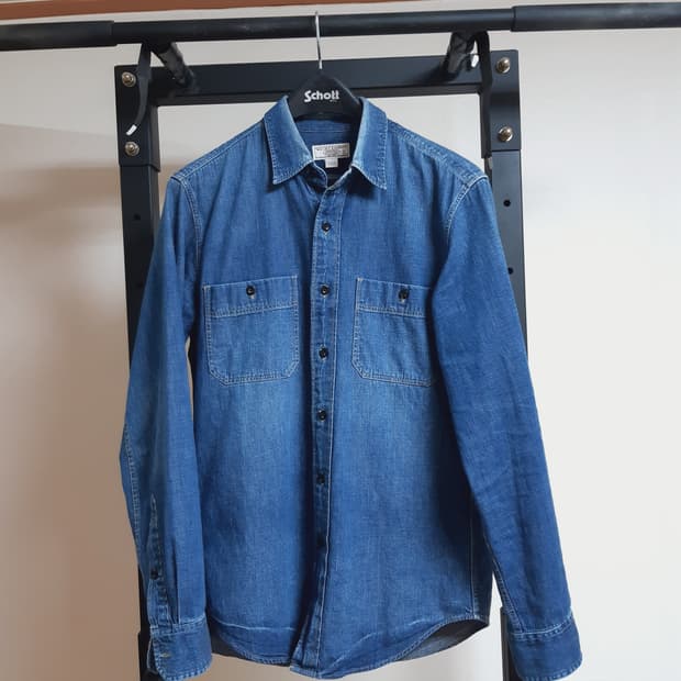 제이크루 wallace & barnes 데님 셔츠