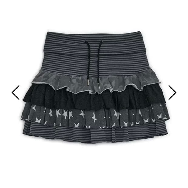 허그유어스킨 캉캉 레이어드 스커트 Cancan layered skirt 