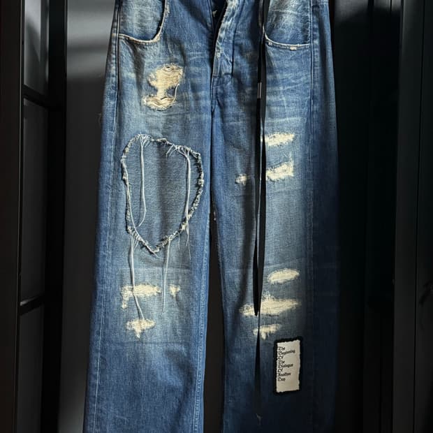 [38] Ann demeulemeester clair dis jeans