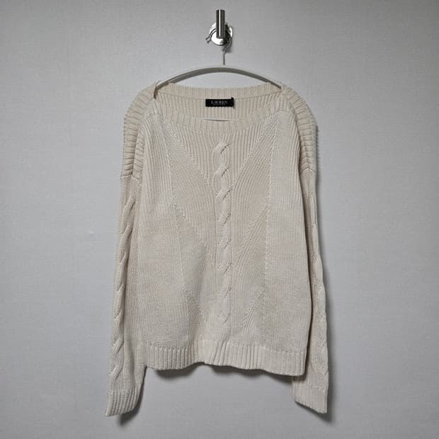 로렌랄프로렌 블랙라벨 코튼 니트 / 여성 니트/ 여자 니트 