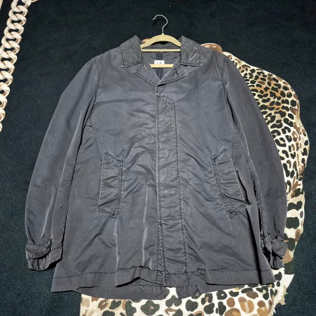 (희귀)00's C.P 컴퍼니 나일론 필드 트렌치 코트 L 정품