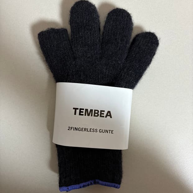 템베아25fw 2fingerless 군테