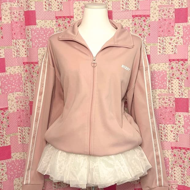 널디 순수핑크 트랙 져지