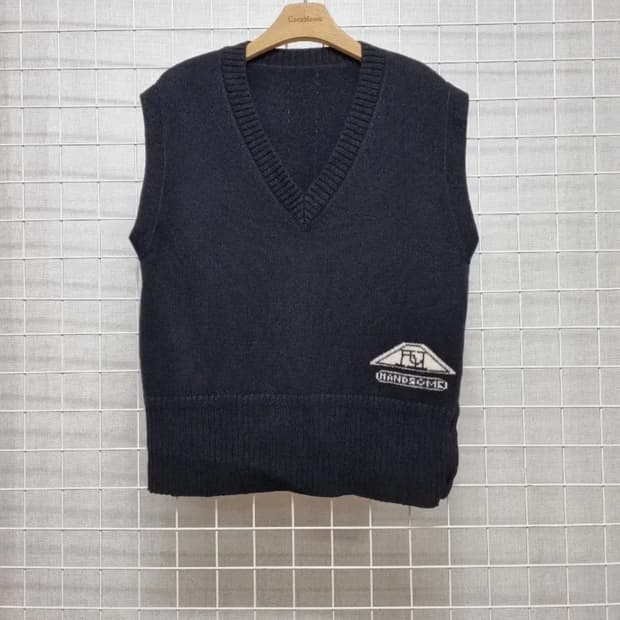 한섬 니트베스트 니트조끼 (모100%)