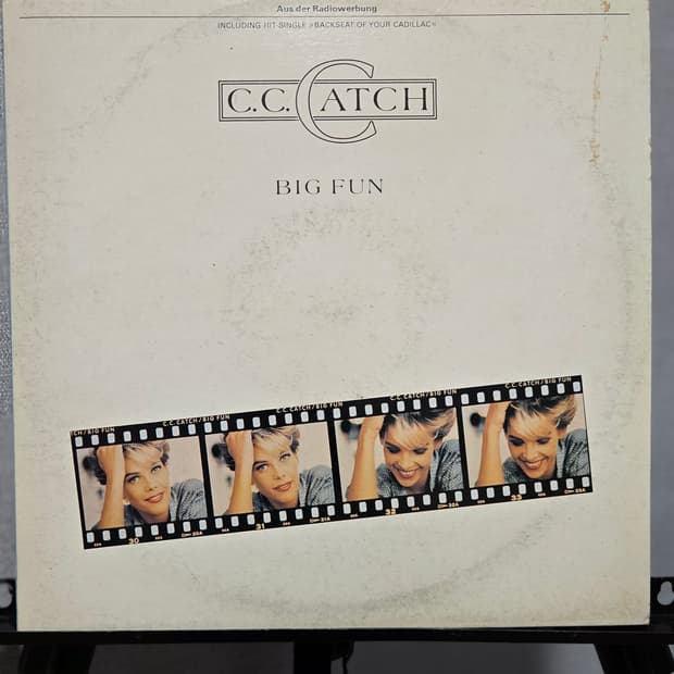 CC Catch Big Fun 1 Album Cover Sticker