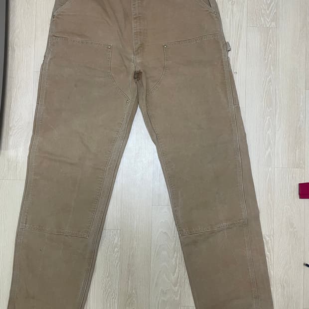 칼하트 브라운 더블니 40x36 01년대 생산