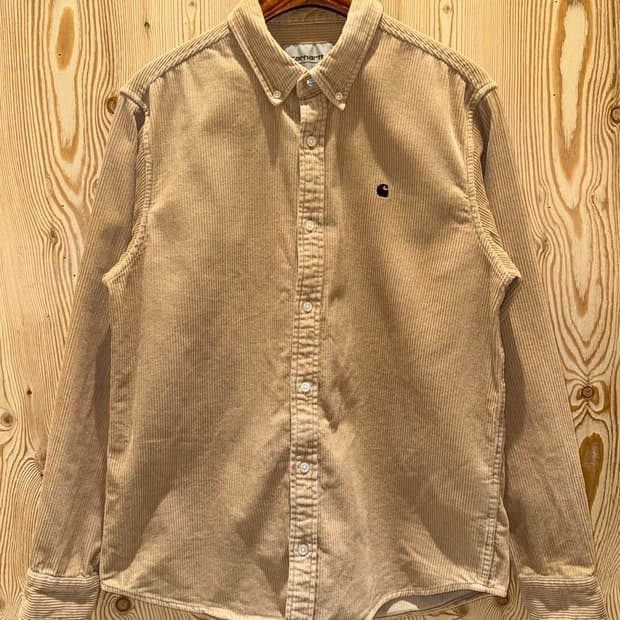 칼하트 wip 매디슨 코듀로이 셔츠