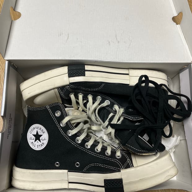 [275] 릭오웬스 컨바스 다크쉐도우 터보다크 하이