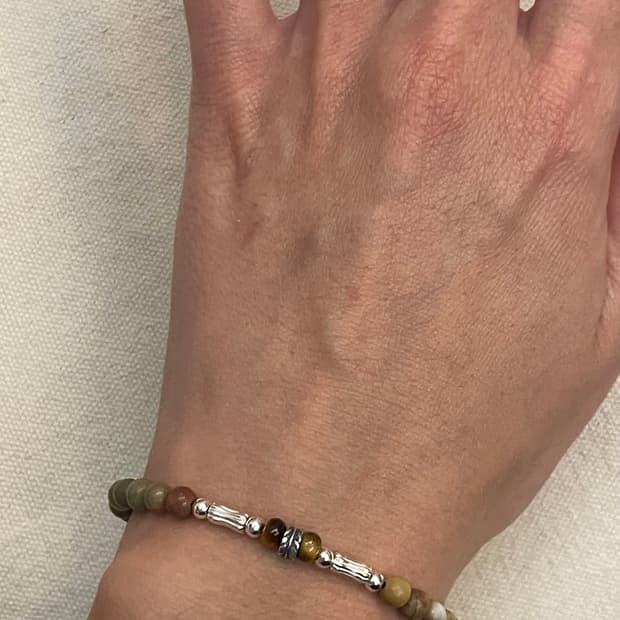 토곰아비 재스퍼 & 호크아이 실버 팔찌