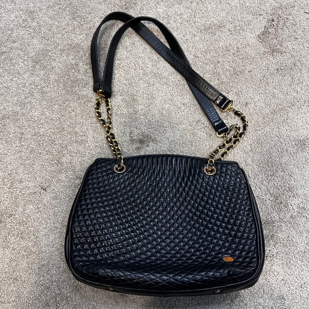 발리 빈티지 퀄팅 체인 숄더백F