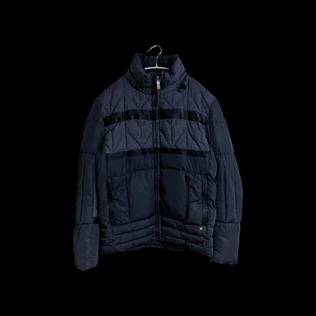 휴고 보스 그린 라인 패딩 재킷