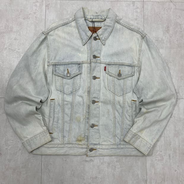 리바이스 연청 데님 자켓 #583