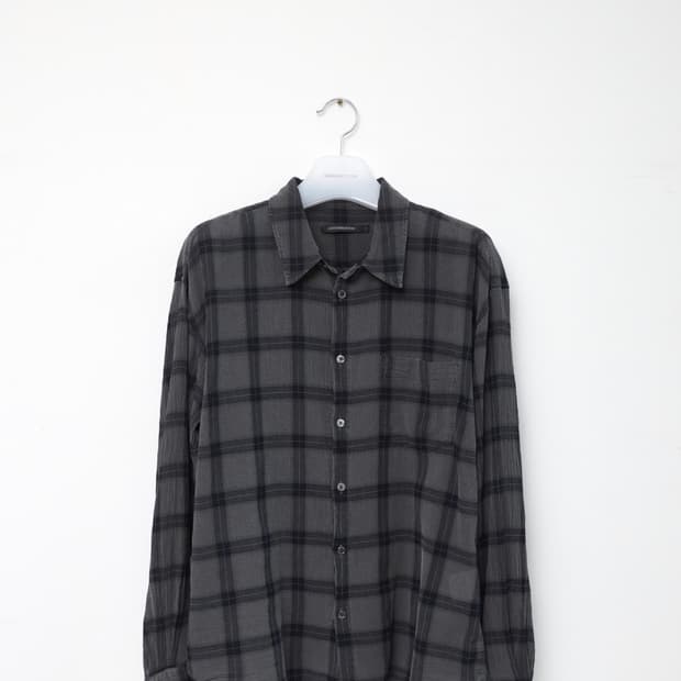 해칭룸 오버다이드 클래식 체크셔츠