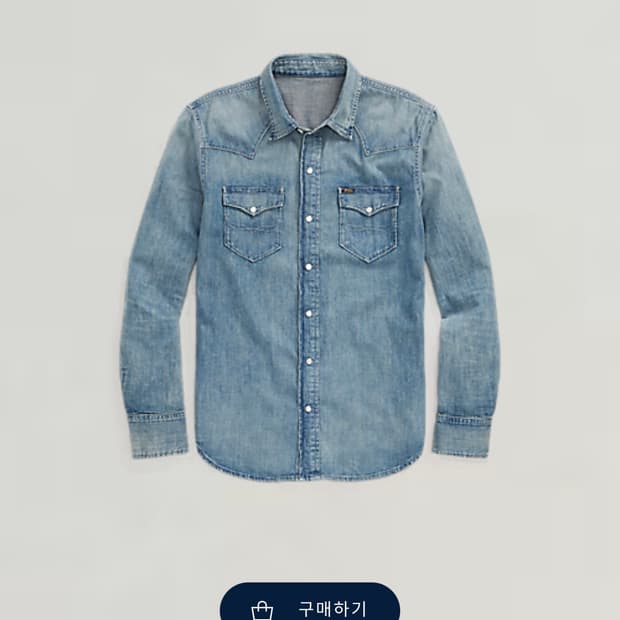 폴로 랄프로렌 웨스턴 셔츠(L)