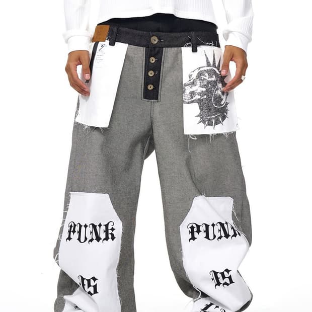 비엑세스 funk is life 데님팬츠