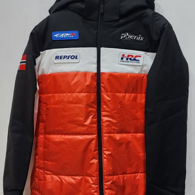 Phenix 혼다 레이싱 스키복 상하의 160 레드