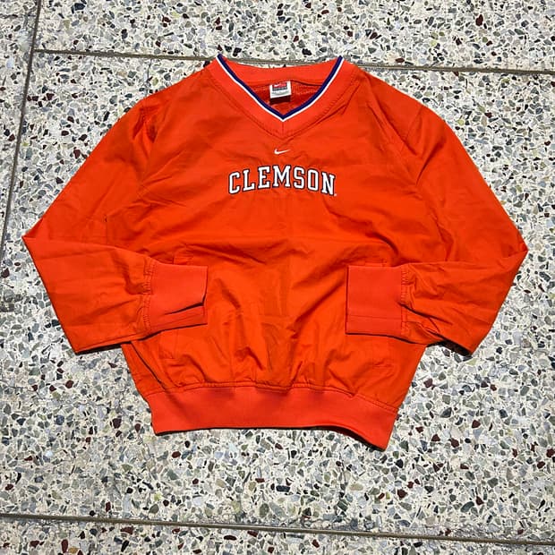 나이키 클렘슨 오렌지 유니폼 웜업