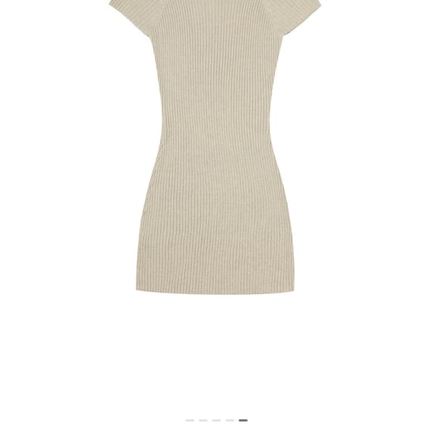 보헤미안서울 니트원피스 베이지