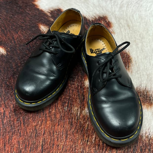 [230] 닥터마틴 1461 3홀 스무스 로퍼 블랙