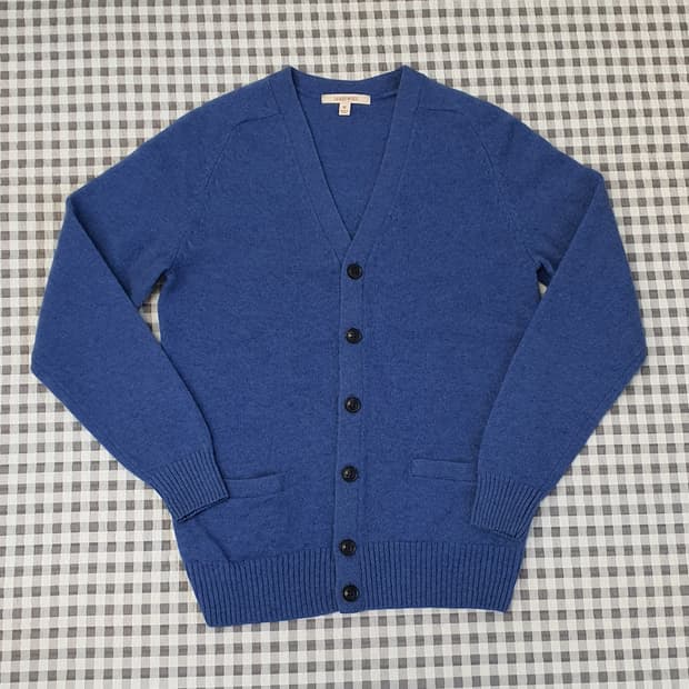 유니클로 울100 니트 가디건 남자95