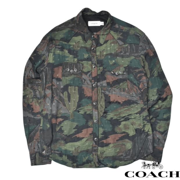 코치100% 비스코스 웨스턴 셔츠 남방 L M25070146