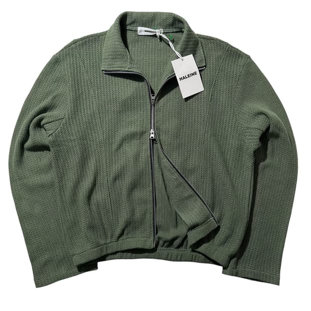 (새상품) 알렌느 투웨이 니트 집업