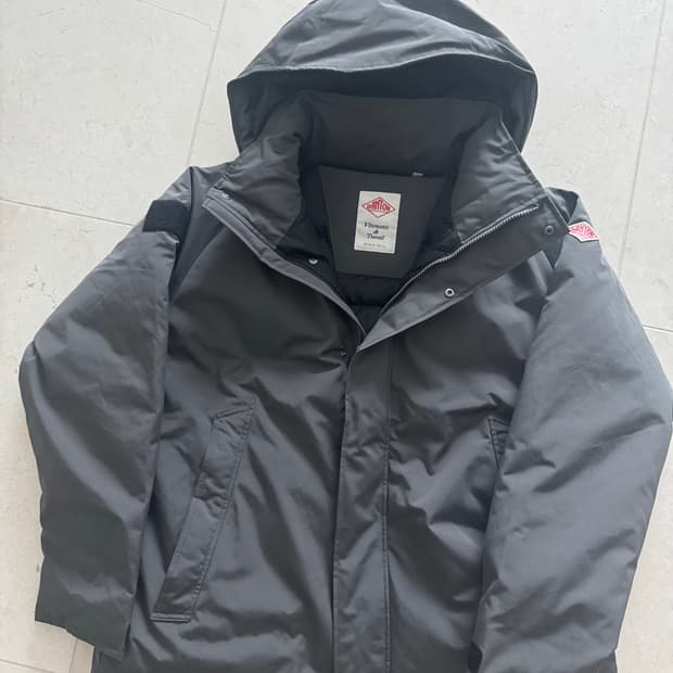 단톤 밀리터리 패딩 그레이 M