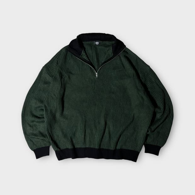 Freak's Store . 프릭스스토어 반집업 오버 니트