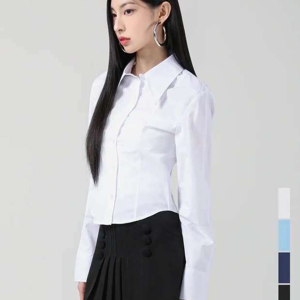 AVANDRESS 어반드레스 Ava line shirt (White)