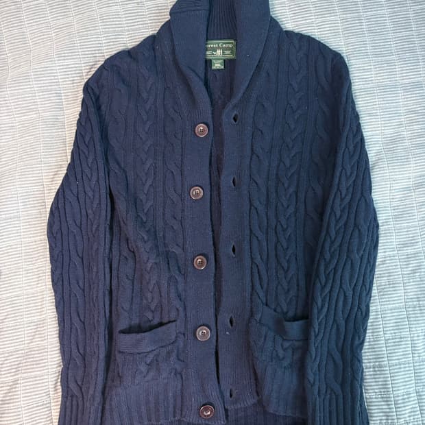 포레스트 캠프 숄카라 가디건 남성 2XL