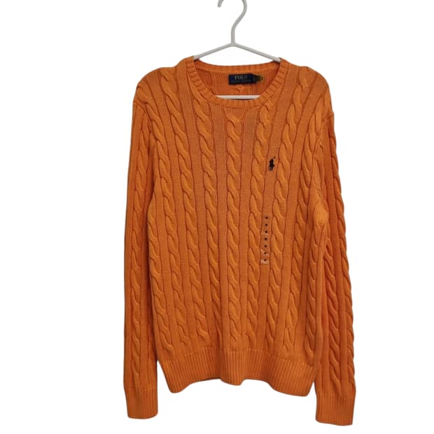 새상품 POLO RALPH LAUREN 폴로 꽈배기 니트 스웨터