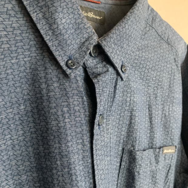 00’s 에디바우어 패턴 셔츠