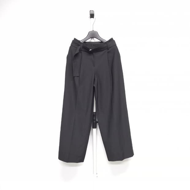 세컨플로어 춘추 하이웨스트 핀턱 일자통핏팬츠 55