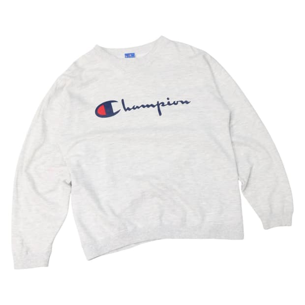 챔피온 빈티지 90s 메이드 인 USA 로고 오버핏 맨투맨 (M)