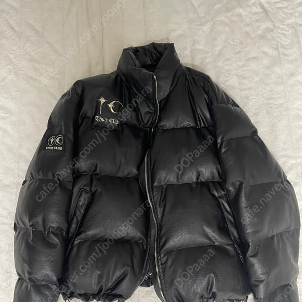 떠그클럽 레더 패딩 블랙 초판 3사이즈