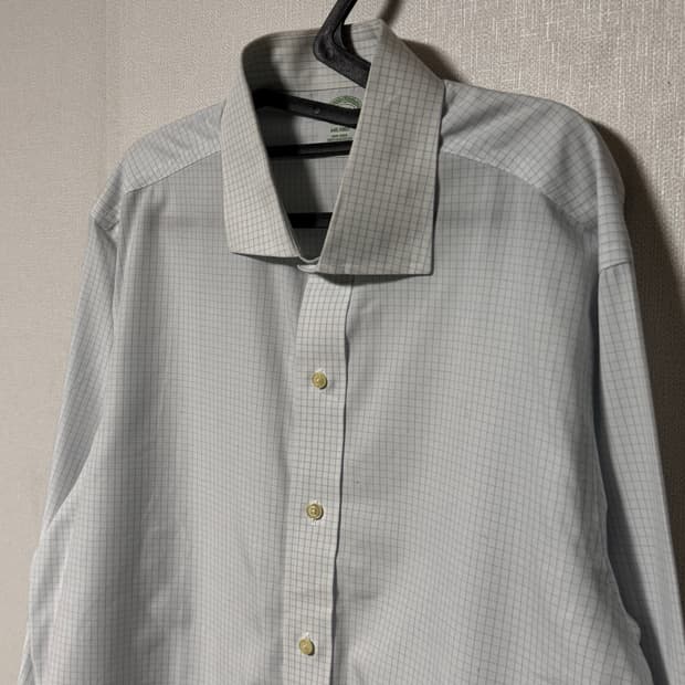 브룩스브라더스 밀라노 체크 셔츠