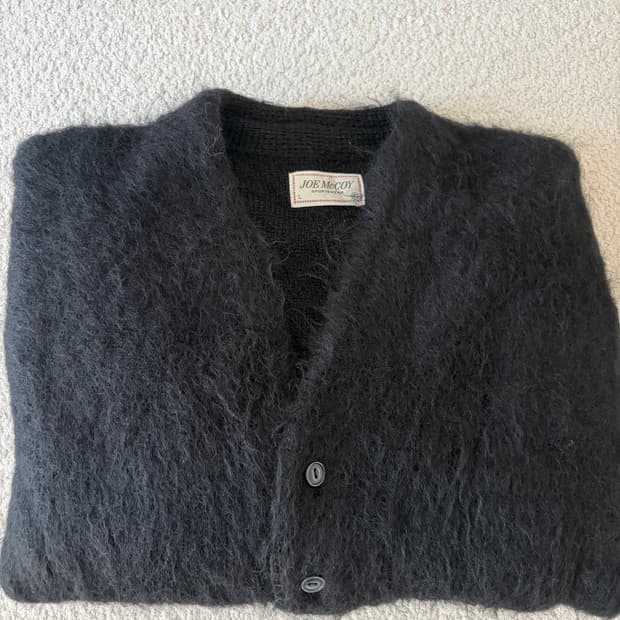 리얼맥코이 모헤어 가디건